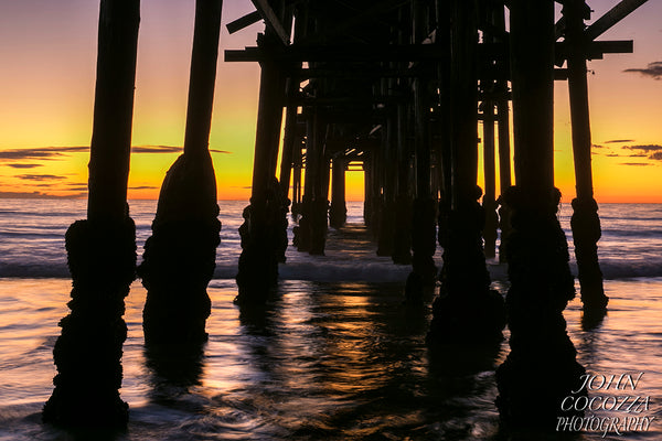 Dusk Under Crystal Pier