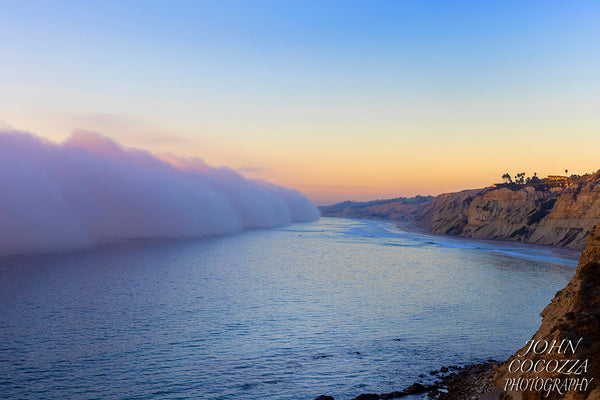 Fog Tsunami at Blacks Beach