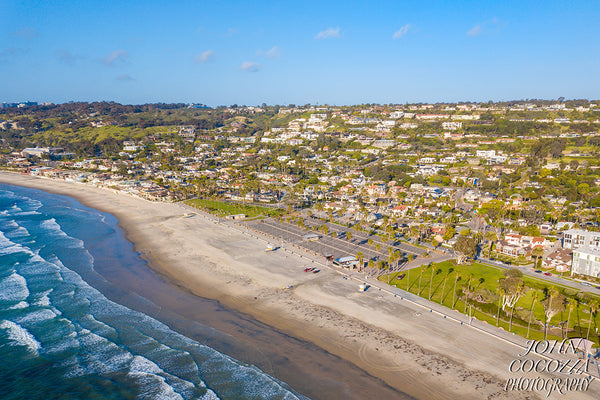 La Jolla Shores Empty Aerial
