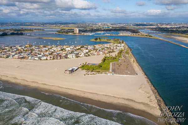 south mission beach aerial photos and prints for home and office decor