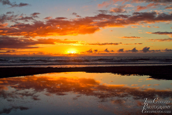 pacific beach sunset photos and metal prints for sale in san diego for home and office art