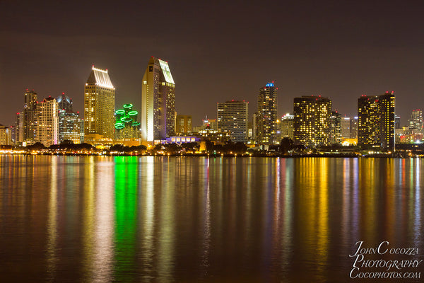 san diego downtown skyline photos and metal prints for sale as home and office decor